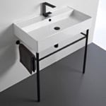 Scarabeo 8031/R-80-CON-BLK Sink Finish